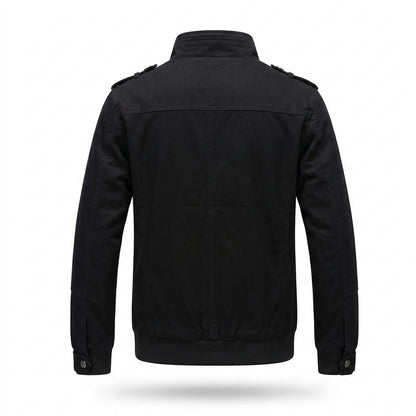 Allsaints Leather - Arver | Stand-Collar Cotton Jacket Men