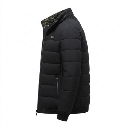 Allsaints Leather - Nomer | Quilted Fleece-Lined Jacket Men
