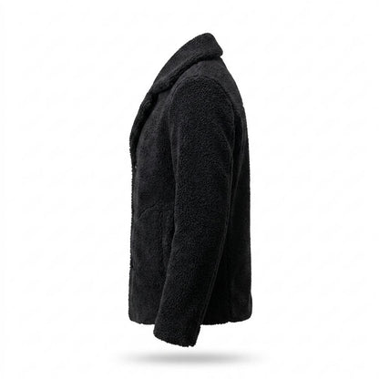 Allsaints Leather - Loram | Sherpa Button-Up Jacket Men
