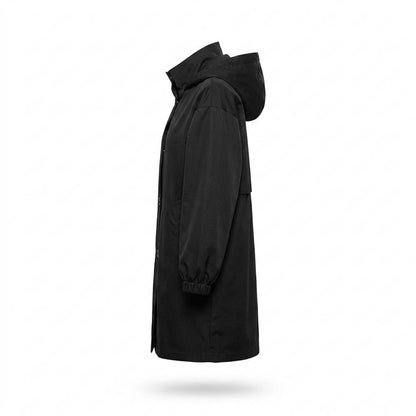 Allsaints Leather - Yovar | Hooded Buttoned Coat Women