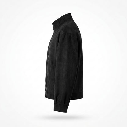 Allsaints Leather - Arnal | Suede-Effect Zip-Up Jacket Women
