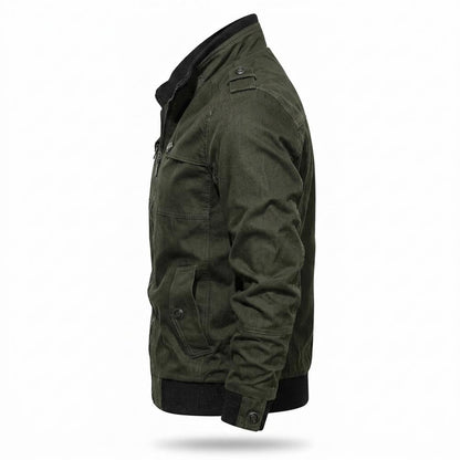 Allsaints Leather - Tilin | Zip-Up Stand-Collar Jacket Men