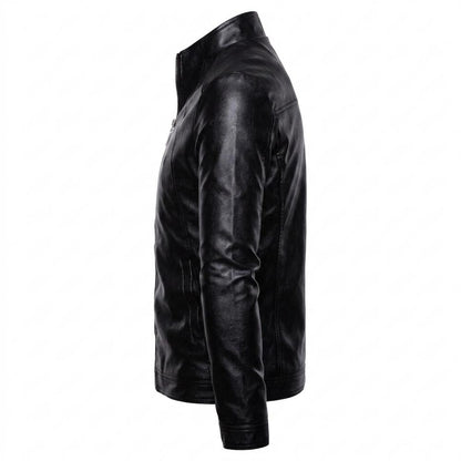 Allsaints Leather - Dalor | Slim-Fit Zip-Up Leather Jacket Men