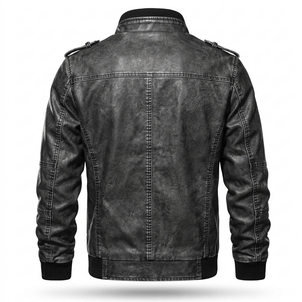 Allsaints Leather - Lydan | Lined Washed Jacket Men