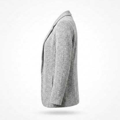 Allsaints Leather - Nikar | Heathered Open-Front Blazer Women