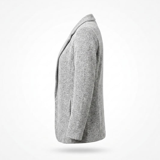 Allsaints Leather - Nikar | Heathered Open-Front Blazer Women