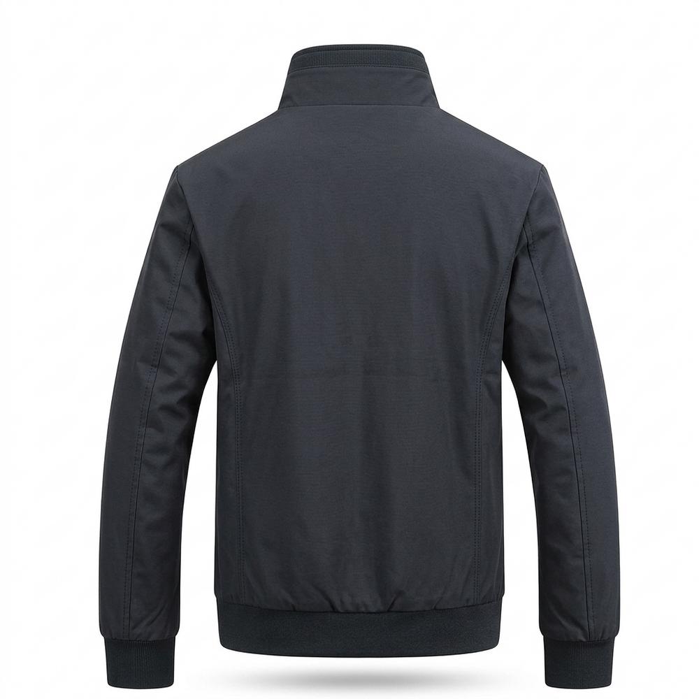 Allsaints Leather - Nedar | Zip-Up Stand-Collar Jacket Men