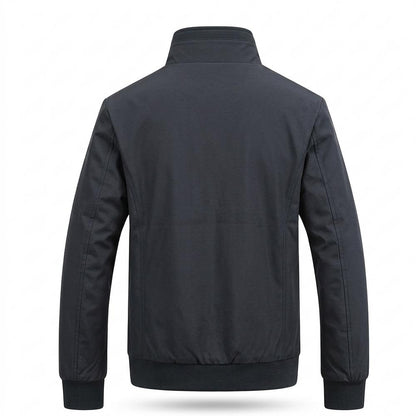 Allsaints Leather - Nedar | Zip-Up Stand-Collar Jacket Men