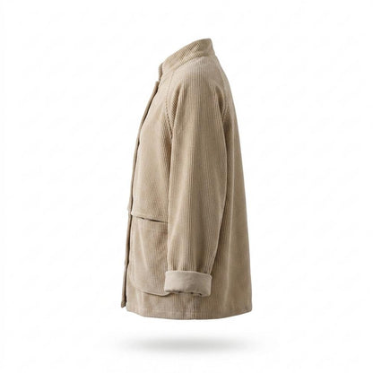Allsaints Leather - Yodar | Corduroy Stand-Collar Jacket Women