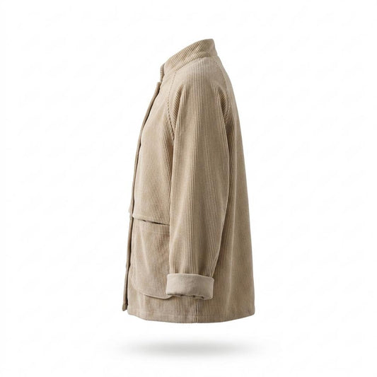 Allsaints Leather - Yodar | Corduroy Stand-Collar Jacket Women