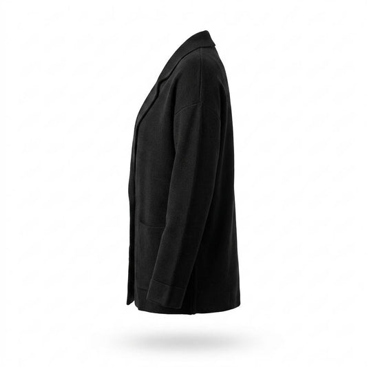 Allsaints Leather - Kelor | Knit Single-Breasted Blazer Women