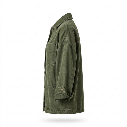 Allsaints Leather - Kemin | Washed Boxy-Fit Jacket Women