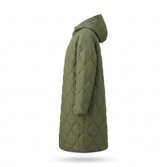 Allsaints Leather - Lalar | Quilted Hooded Coat Women
