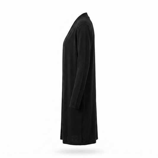 Allsaints Leather - Mavel | Open-Front Longline Cardigan Women