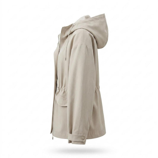 Allsaints Leather - Arsin | Hooded Drawstring-Waist Jacket Women