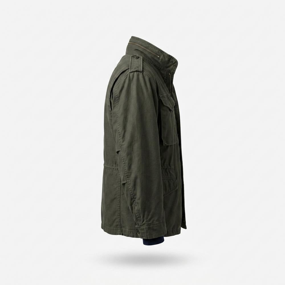 Allsaints Leather - Loran | Military-Style Four-Pocket Jacket Unisex