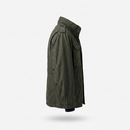 Allsaints Leather - Loran | Military-Style Four-Pocket Jacket Unisex