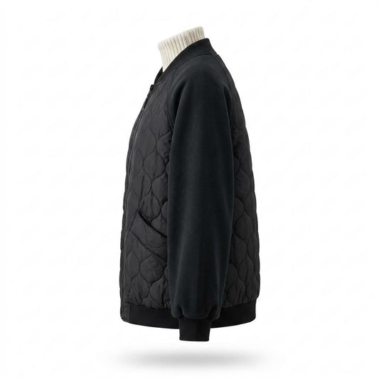 Allsaints Leather - Neran | Quilted Hooded Jacket Women