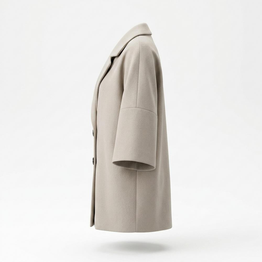 Allsaints Leather - Tazan | Oversized Button-Front Coat Women