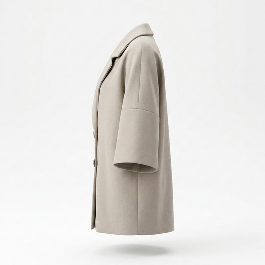 Allsaints Leather - Tazan | Oversized Button-Front Coat Women