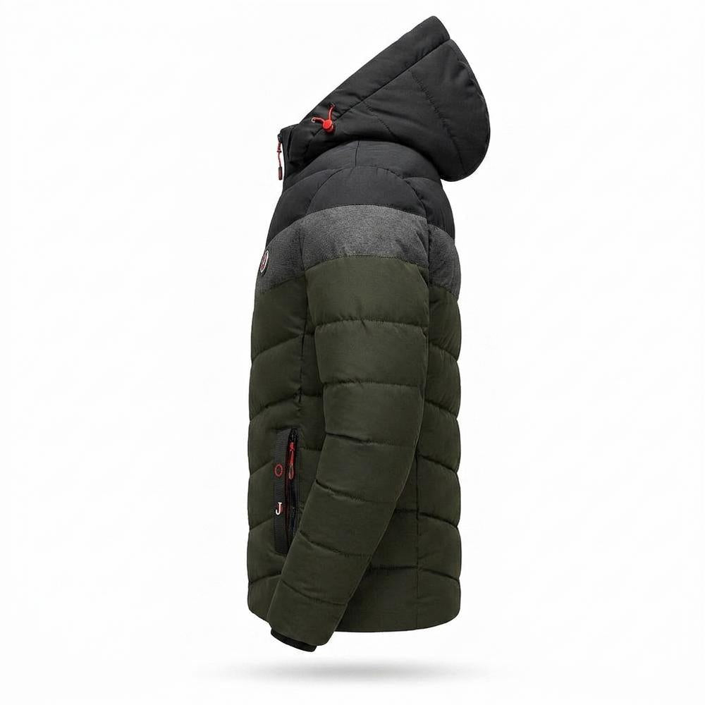 Allsaints Leather - Kodet | Quilted Hooded Jacket Men