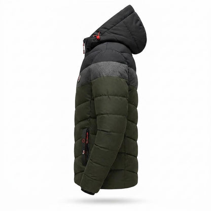 Allsaints Leather - Kodet | Quilted Hooded Jacket Men