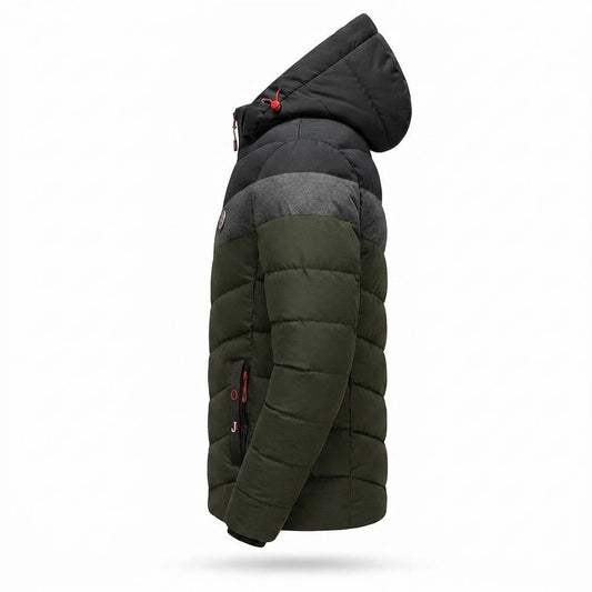 Allsaints Leather - Kodet | Quilted Hooded Jacket Men