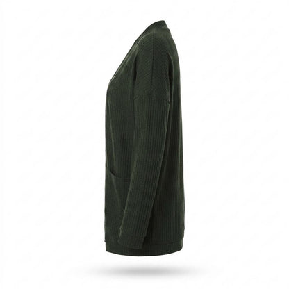 Allsaints Leather - Rorev | Rib-Knit Open-Front Knit Cardigan Women