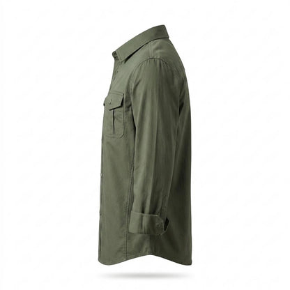 Allsaints Leather - Vilal | Button-Down Utility Shirt Men