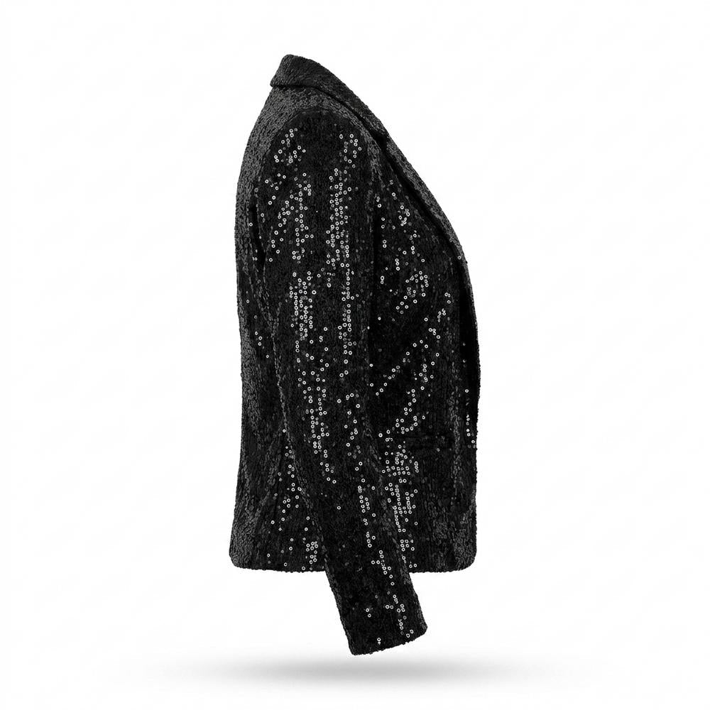 Allsaints Leather - Niram | Sequined Open-Front Blazer Women