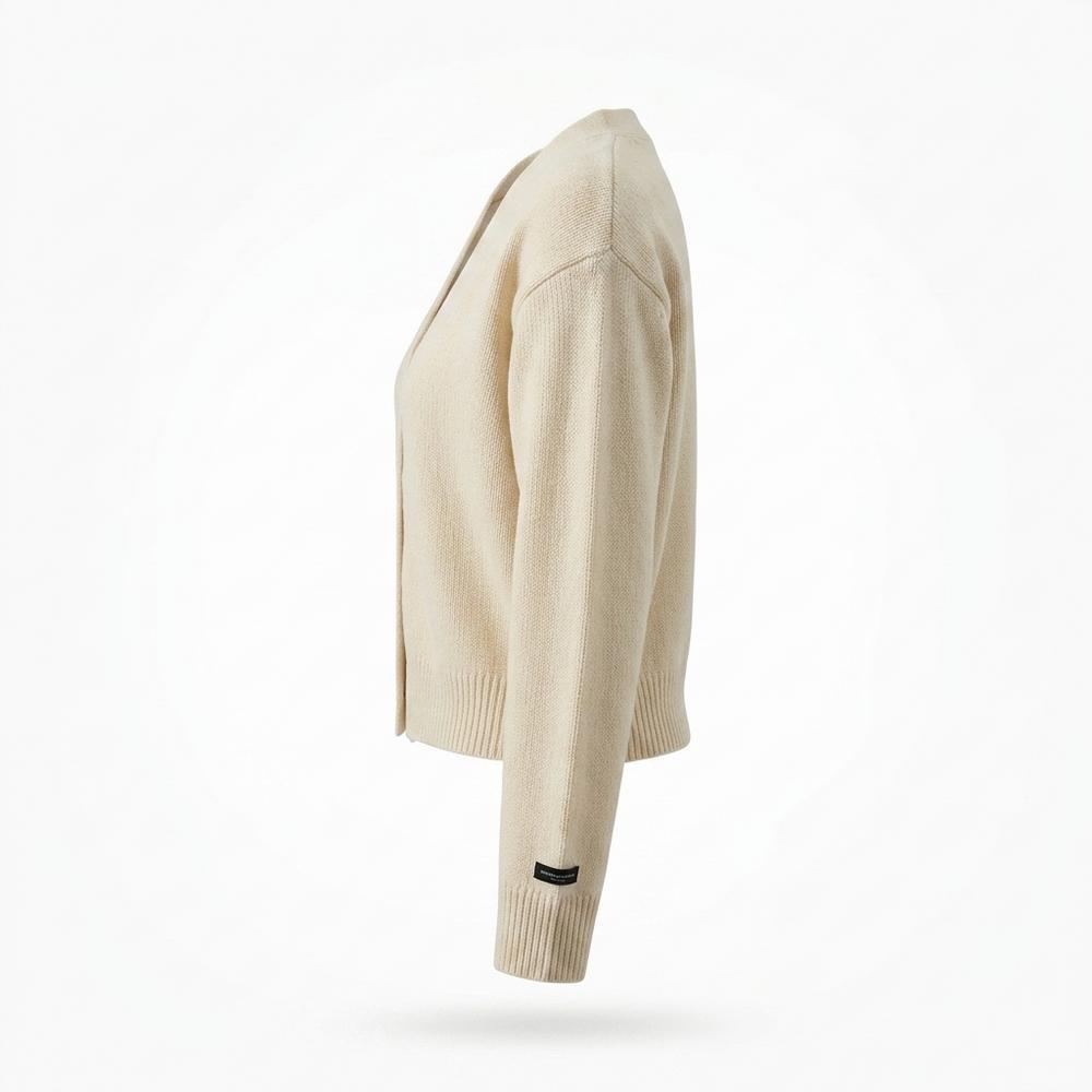 Allsaints Leather - Camor | Buttoned V-Neck Knit Cardigan Women