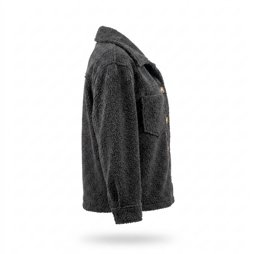 Allsaints Leather - Katir | Textured Button-Front Jacket Women