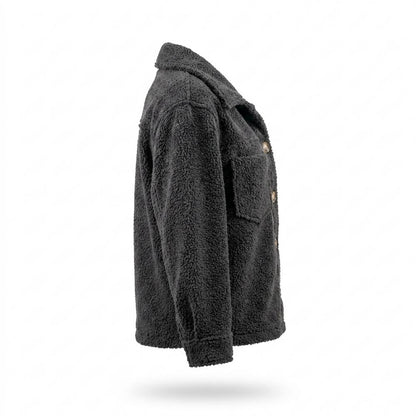Allsaints Leather - Katir | Textured Button-Front Jacket Women