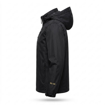Allsaints Leather - Sasin | Hooded Weather-Resistant Jacket Men