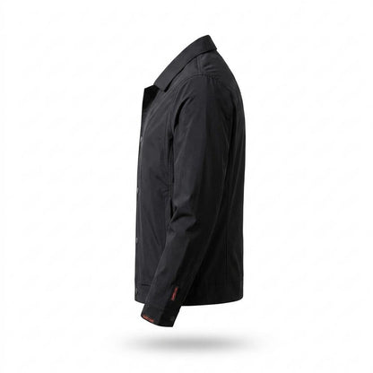 Allsaints Leather - Lovin | Button-Front Collared Jacket Men