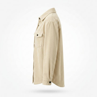 Allsaints Leather - Zanal | Corduroy Button-Front Jacket Women