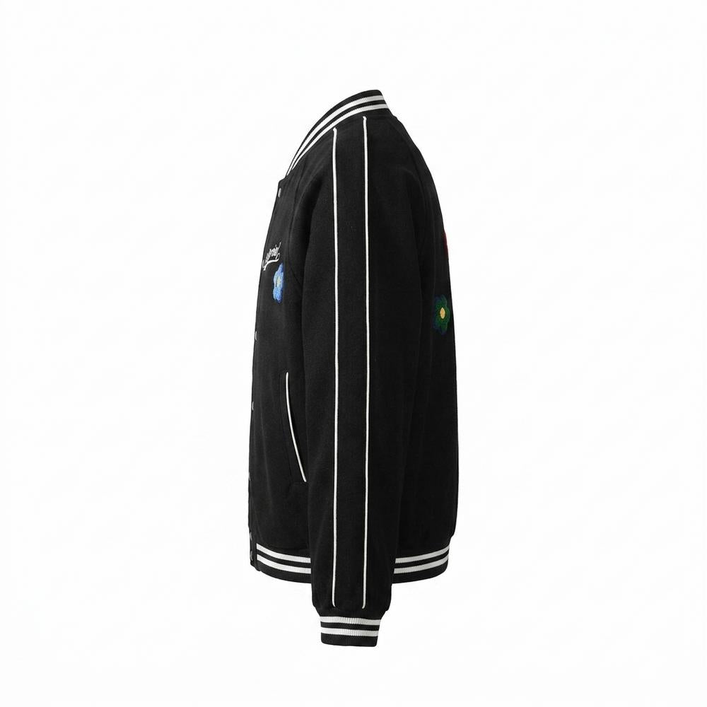 Allsaints Leather - Lohal | Embroidered Piped Jacket Unisex