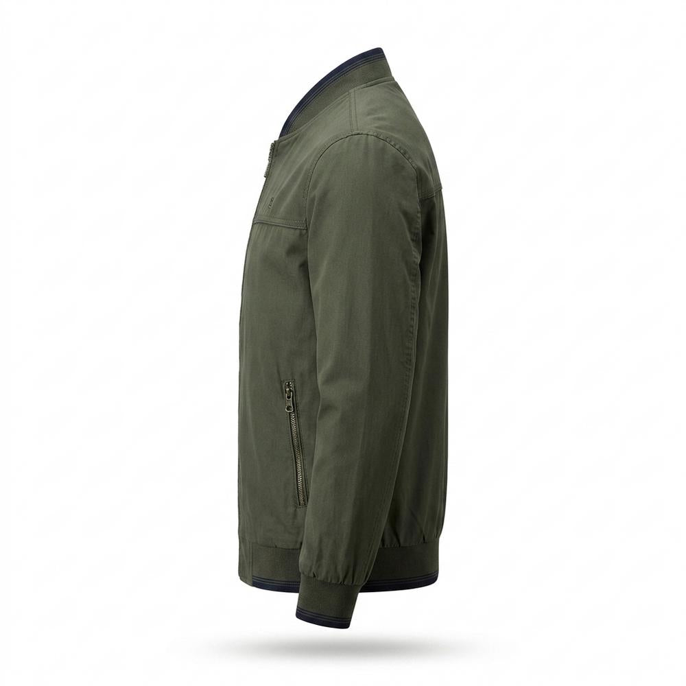 Allsaints Leather - Neral | Reversible Zip-Up Jacket Men