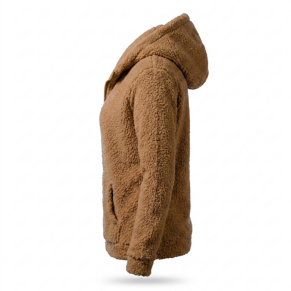 Allsaints Leather - Elrel | High-Pile Zip-Up Jacket Women
