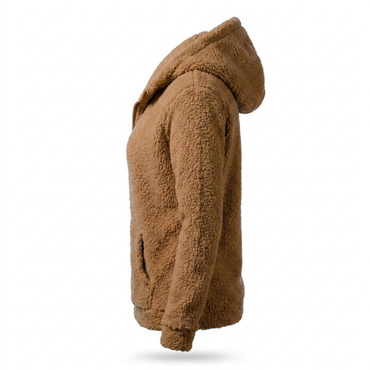 Allsaints Leather - Elrel | High-Pile Zip-Up Jacket Women