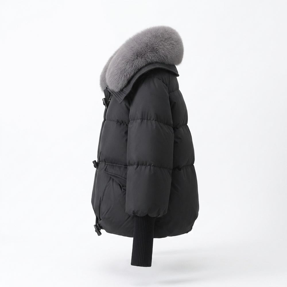 Allsaints Leather - Dakar | Quilted Fur-Trimmed Jacket Women