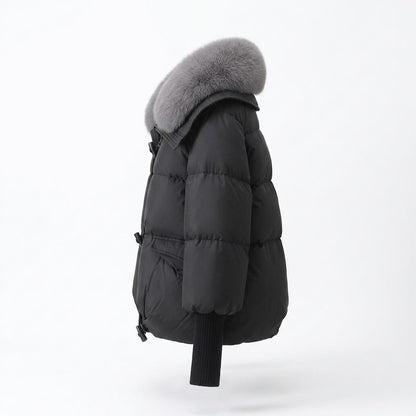 Allsaints Leather - Dakar | Quilted Fur-Trimmed Jacket Women