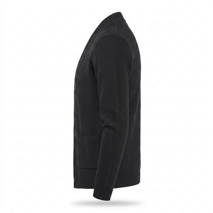 Allsaints Leather - Lazan | Structured Buttoned Knit Cardigan Men