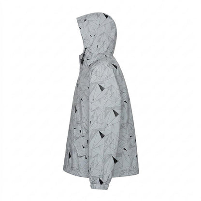 Allsaints Leather - Raren | Reflective Hooded Jacket Unisex
