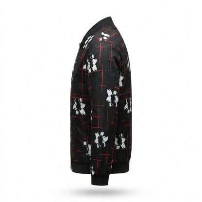 Allsaints Leather - Vuhun | Patterned Zip-Up Jacket Men