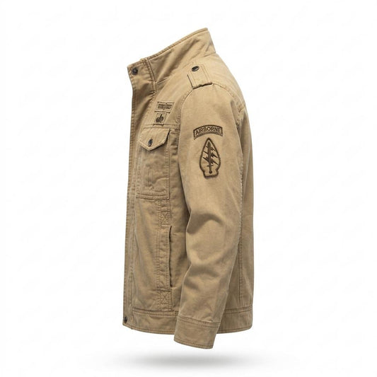 Allsaints Leather - Lenal | Lined Embroidered Jacket Men