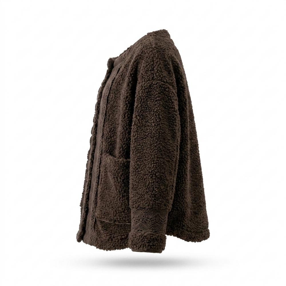 Allsaints Leather - Sehal | Boucle Collarless Jacket Women