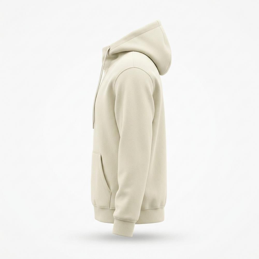 Allsaints Leather - Sadan | High-Neck Relaxed-Fit Hoodie Men