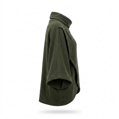 Allsaints Leather - Lorel | Fleece Asymmetrical Sweater Women