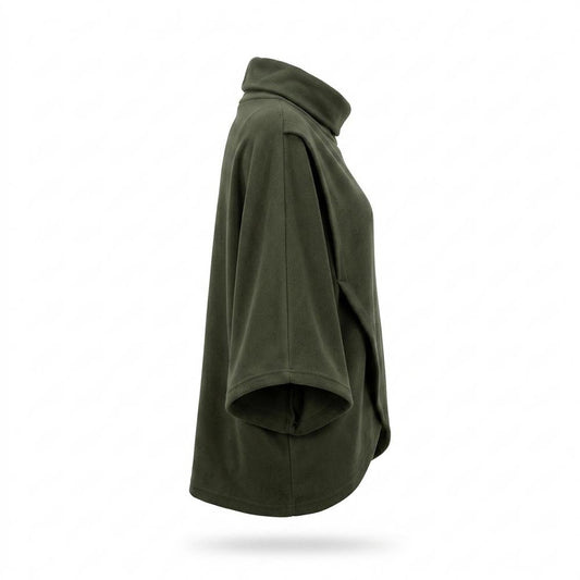 Allsaints Leather - Lorel | Fleece Asymmetrical Sweater Women